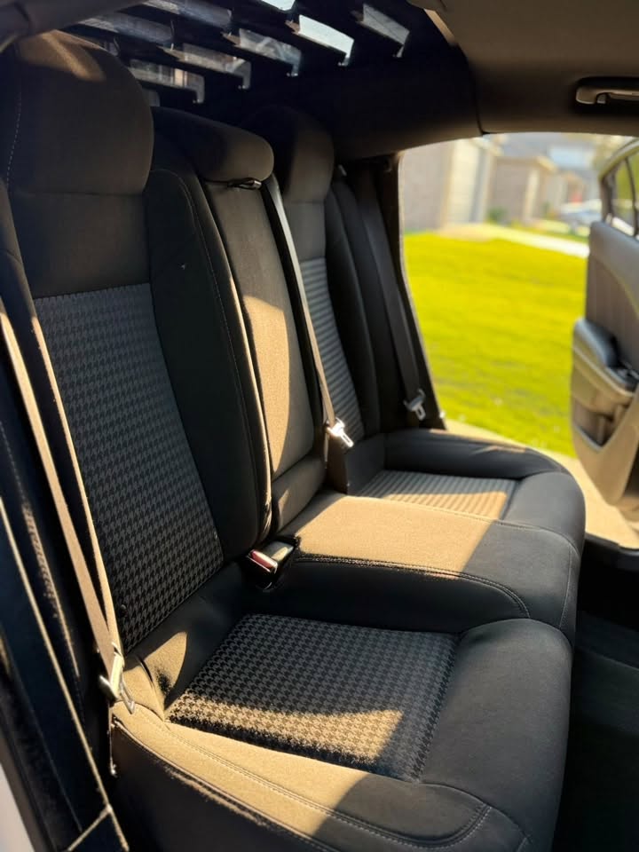 Clean rear seating